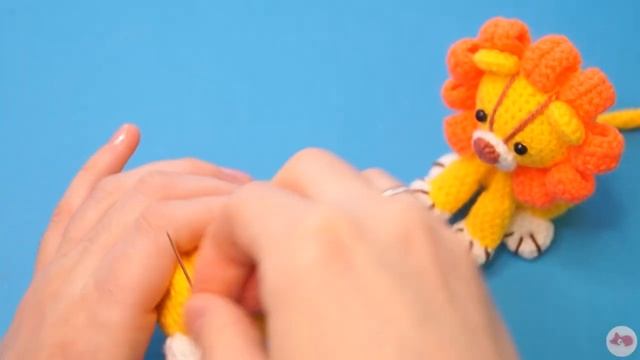 МК Львёнок 2 Часть - вязаная крючком игрушка лев. Амигуруми | Crochet little Lion pattern. смотреть онлайн
