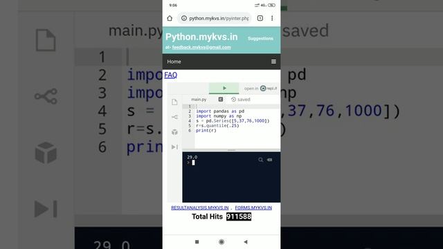 Finding quantiles using Python-pandas program смотреть онлайн
