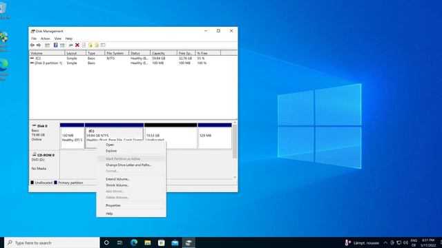 How to Extend Volume of c drive in windows 10 смотреть онлайн