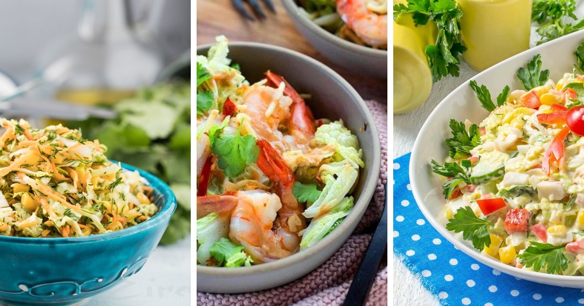 10 Самых Вкусных Мясных САЛАТОВ смотреть онлайн