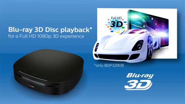 Philips BDP3210B BDP3290B All-round Blu-ray Player смотреть онлайн