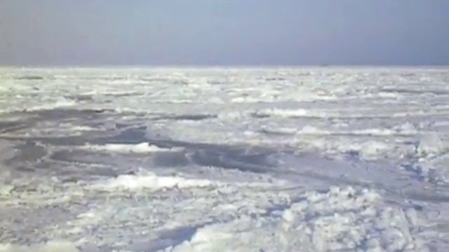 В Одессе замерзло море (5.02.2012) - 2 смотреть онлайн