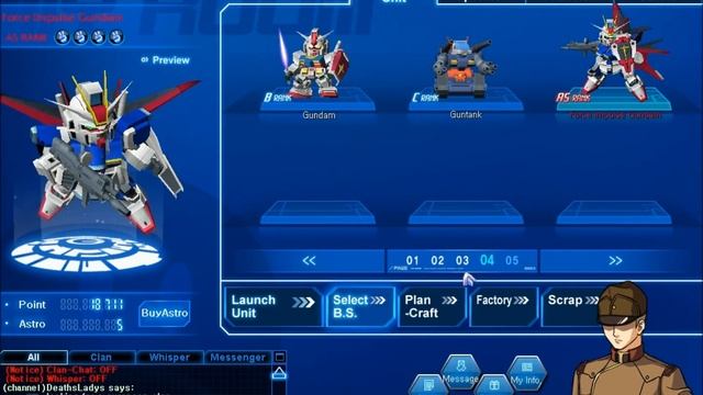 SD Gundam Capsule Fighter Blueprint, Force Impulse Gundam смотреть онлайн