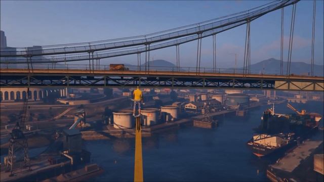 GTA ONLINE прыжки в воду с высоты смотреть онлайн