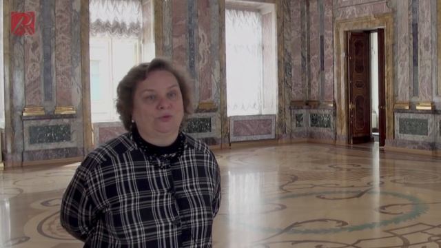 Онлайн-экскурсия «Роль и место символов в отделке интерьеров Мраморного дворца» смотреть онлайн