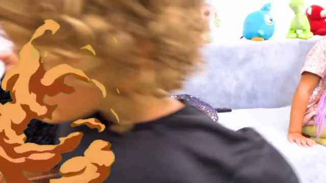 Пол это лава и лед | смешная история про спасение котенка с Мисс Вероничка смотреть онлайн