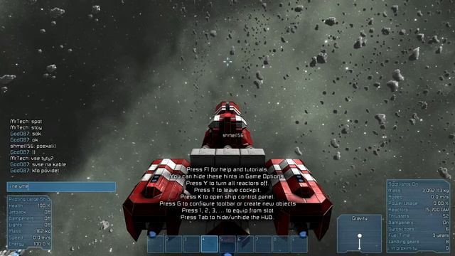 Играю в Space Engineers #1 (Первое впечатление) смотреть онлайн