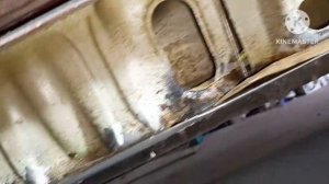 Локальный ремонт порогов Ауди 100.