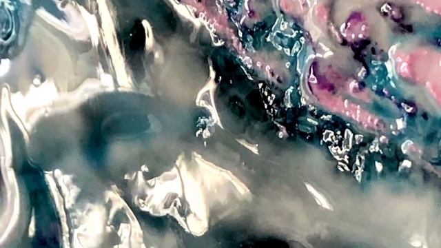 Художественная смола крупным планом на моей картине "Лотос" или "Движение к Свету". смотреть онлайн