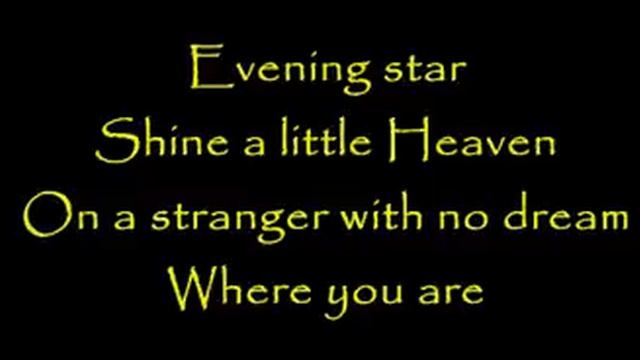 Lyrics - Kenny Rogers - Evening star смотреть онлайн