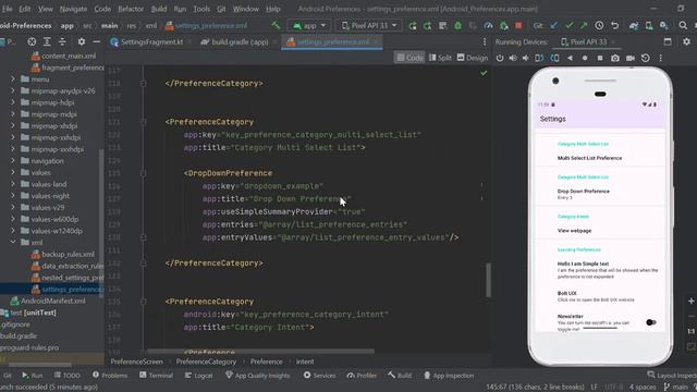 How to implementing Android Jetpack Preferences - Android UIX смотреть онлайн