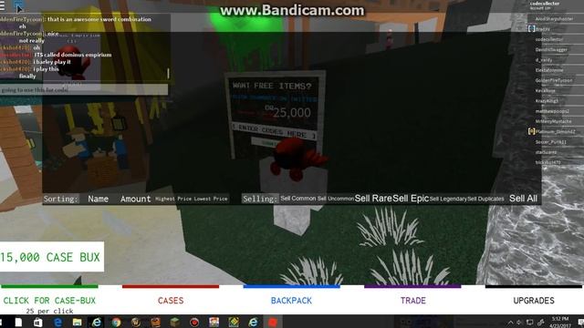Roblox Case Clicker: Collecting codes смотреть онлайн