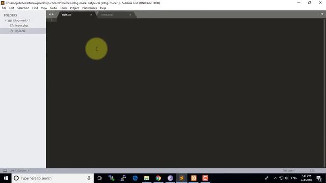 Wordpress theme development in hindi step by step Ep#02 | Creating our first wordpress theme смотреть онлайн