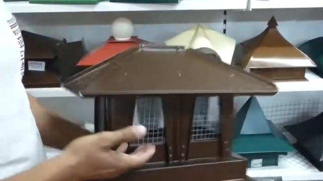 Варианты опор крышек дымников смотреть онлайн