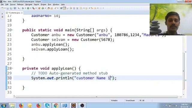 Java in Tamil - Constructor Overloading - Java Training in Chennai - Payilagam смотреть онлайн