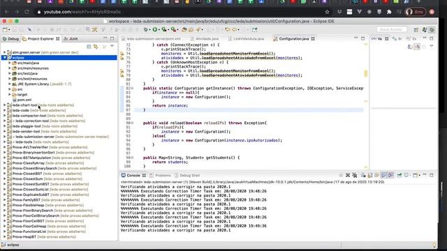 Importacao de projetos maven no Eclipse e IntelliJ смотреть онлайн