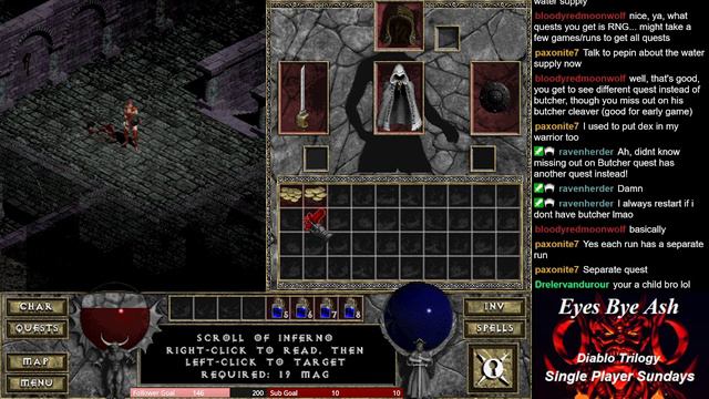 Vanilla Diablo Gameplay #3 - Poisoned Water Supply смотреть онлайн