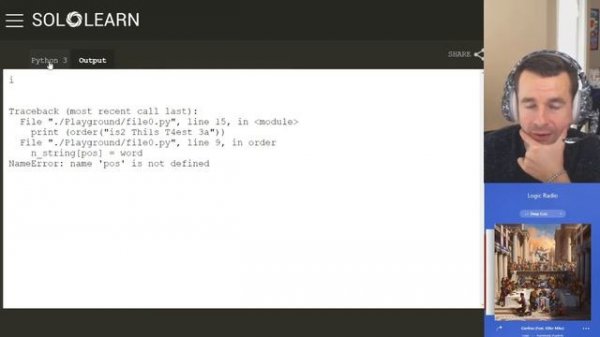 CodeWars in Python: Ep 2 Your Order, Please!
