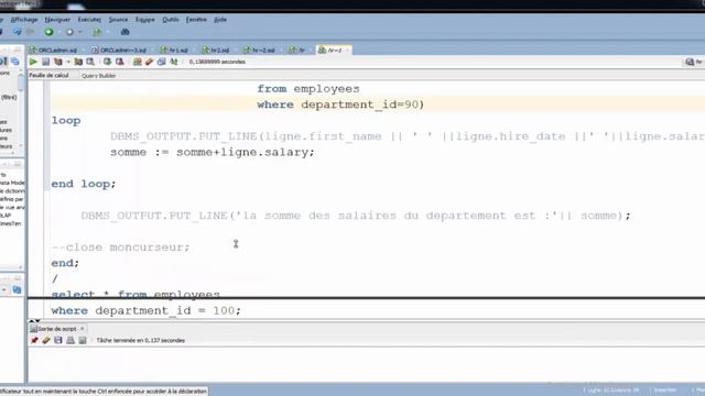 024 PLSQL les curseurs boucle for anonyme - anonymous cursors for loop смотреть онлайн