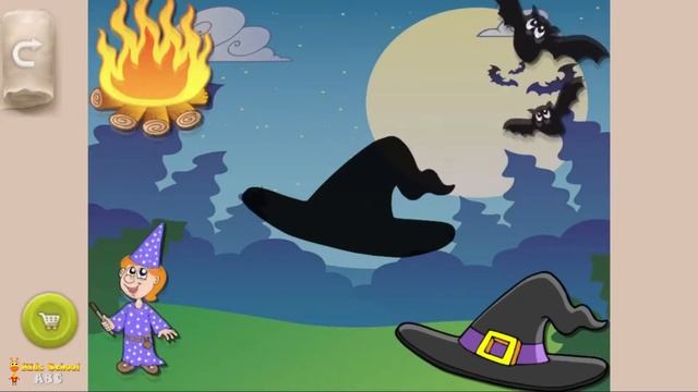 Witches and Wizards - Puzzle for Kids Toddlers - Kids School ABC смотреть онлайн