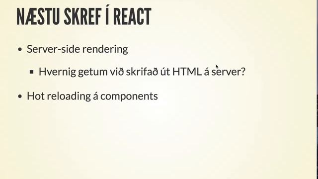 Fyrirlestur 11.1 – Webpack, part 2 смотреть онлайн