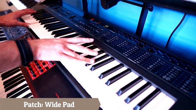 Korg DW-8000 - "Wide Pad" Patch смотреть онлайн