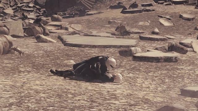 NieR Automata || Eve "Boss Fight" || A: flowers for m[A]chines Ending смотреть онлайн