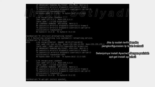 Tutorial Install Web Server Apache2 di Debian 8 смотреть онлайн