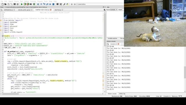 Aibo Alarm Clock смотреть онлайн