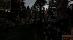 Прикольная аномалия в лесу STALKER Lost Alpha