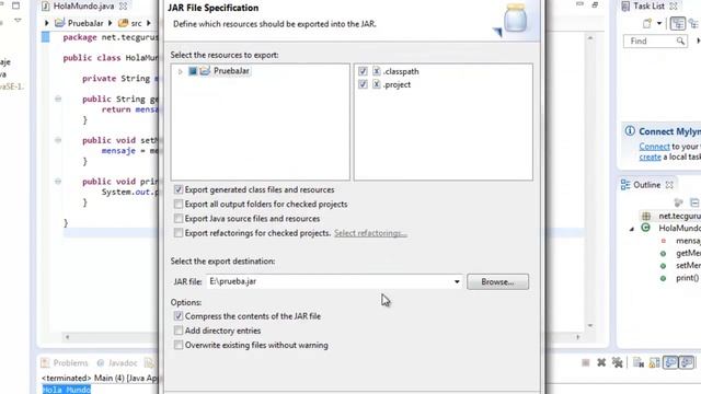Crear Archivos Jar en Eclipse смотреть онлайн