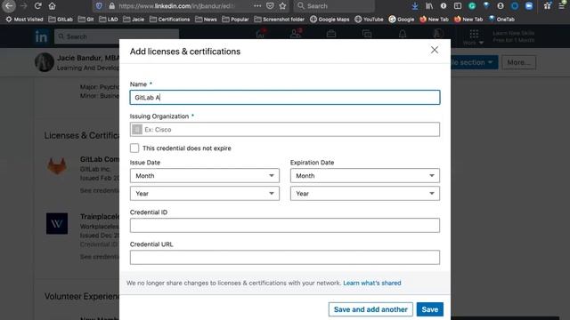 Adding Your GitLab Certifications to your LinkedIn Profile смотреть онлайн