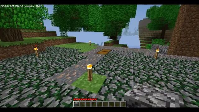 Playing on Minecraft Alpha 1.0.17_02 Multiplayer Server :-{} смотреть онлайн