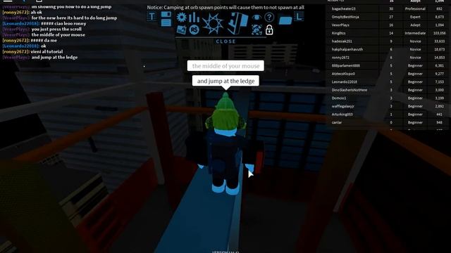 Roblox Parkour How To Do A Long Jump смотреть онлайн