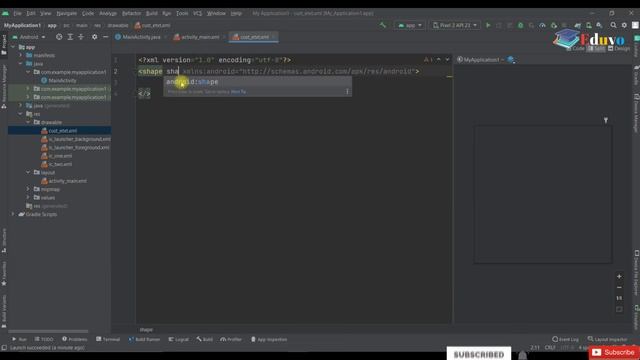How to make custom edit text in android studio | Design custom edittext in android studio #eduvo смотреть онлайн