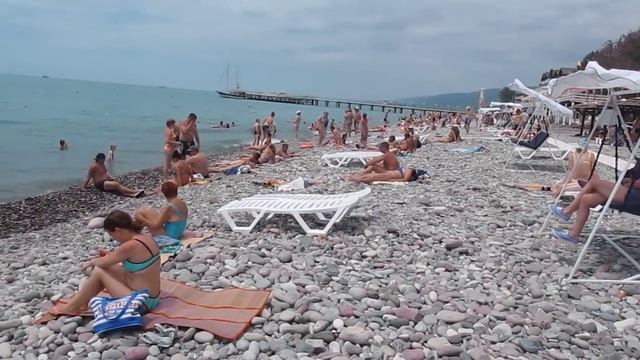 Пляж Лазаревское 10 июня 2017 смотреть онлайн