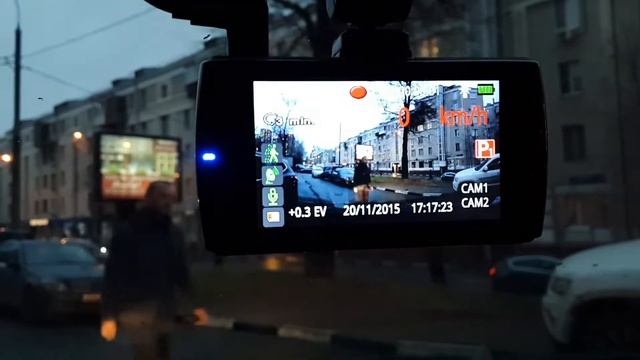Обзор регистратора CVR A7620S G Street Storm смотреть онлайн