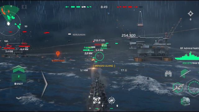 Modern Warship Test Rata Kanan 120 Fps смотреть онлайн