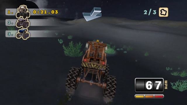 Cars Mater-National Wii - Monster Mater Gameplay (Dolphin) смотреть онлайн