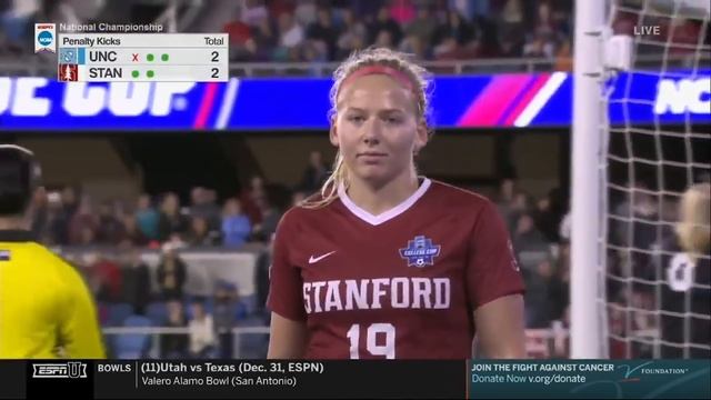 Stanford v. North Carolina: Full penalty kick shootout in 2019 College Cup смотреть онлайн