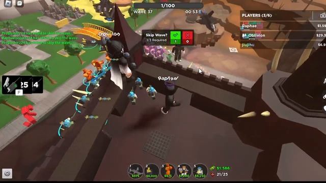 TDS Hardcore Trio Miners Strat 3.1 (P1 POV) | Roblox Tower Defense Simulator смотреть онлайн