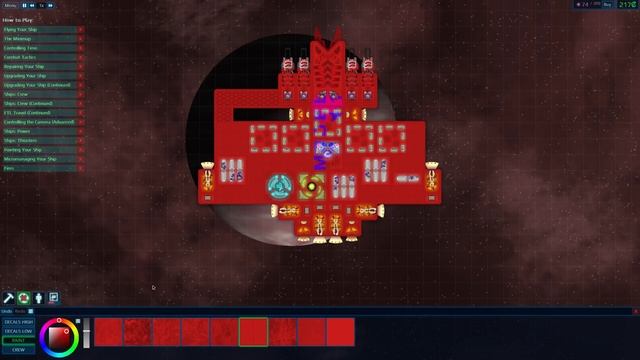 СОЗДАЮ КОСМИЧЕСКИЙ КОРАБЛЬ МЕЧТЫ! - Cosmoteer смотреть онлайн