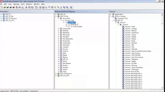 Use OAC to Build Visualizations on Data in Enterprise Planning and Budgeting Cloud Service смотреть онлайн