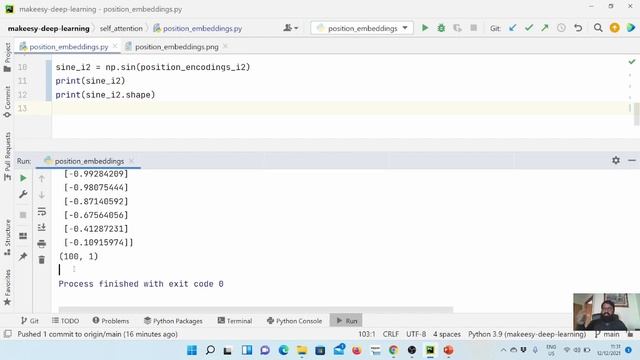 Pytorch for Beginners #31 | Transformer Model: Position Embeddings - Implement and Visualize смотреть онлайн