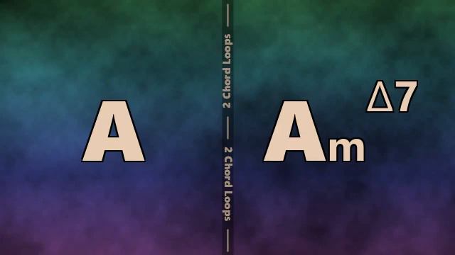 A to Am maj7 Backing Track смотреть онлайн