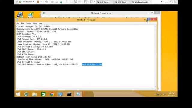 Linux on 27 6 2022 Part 3 RedHat DHCP Server Configuration Part 2 смотреть онлайн