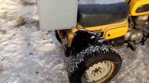 Самодельный трицикл из Восход