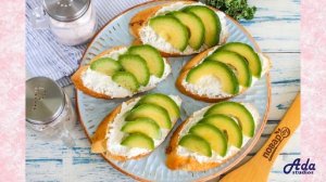 ★НУ ОЧЕНЬ ПРОСТО-★ БУТЕРБРОДЫ С АВОКАДО И ТВОРОЖНЫМ СЫРОМ ★