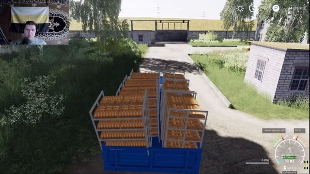 FARMING SIMULATOR 19 БАЛДЕЙКИНО КУПИЛ ГАЗ ЧТОБЫ ВЫВЕЗТИ ХЛЕБ И ПРОДАТЬ #farmingsimulator смотреть онлайн