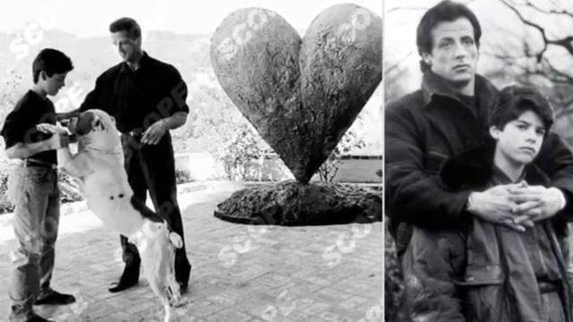 Sylvester Stallone And Sage Stallone